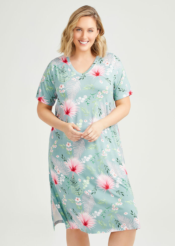 Bamboo Garden Nightie, , hi-res