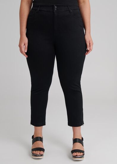 Plus Size The Luxe Looker Zip Jean