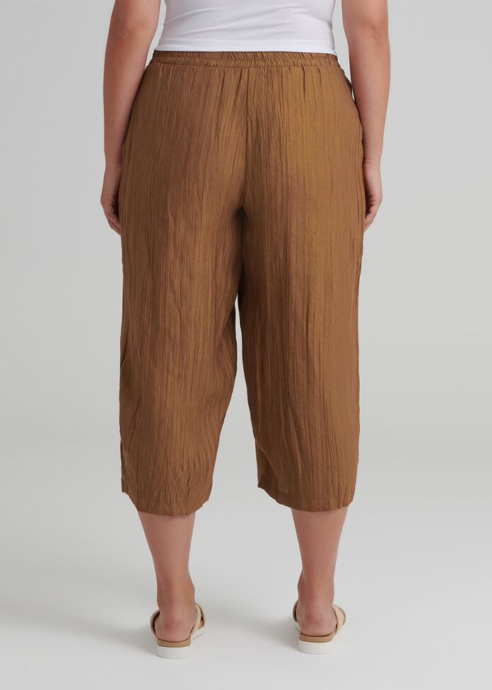 Jali Bamboo Crop Pant, , hi-res