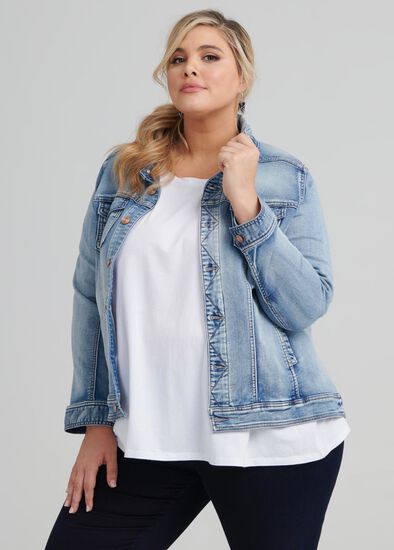 Plus Size The Easy Fit Denim Jacket