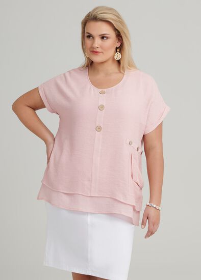 Plus Size Wedgewood Top