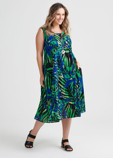 Plus Size Cotton Palmita Dress