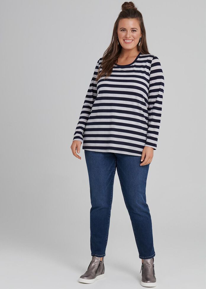 Sanctuary Stripe Top, , hi-res