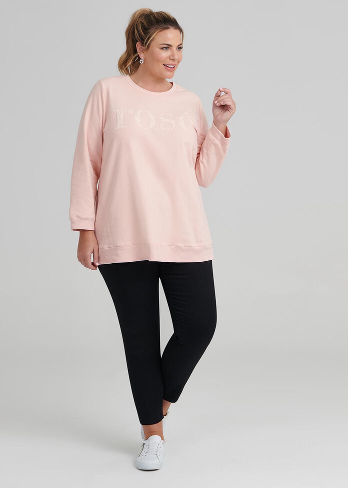 Organic Rose All Day Top, , hi-res