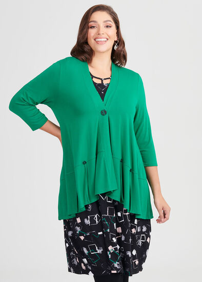 Plus Size Yoko Bamboo Cardi