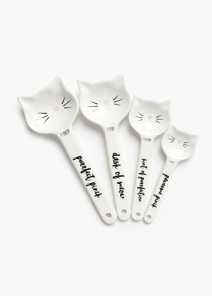 Cat Measuring Spoons, , hi-res