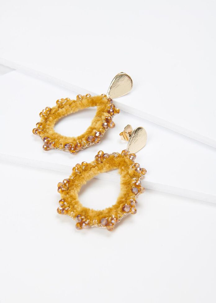 Sun Blaze Earrings, , hi-res