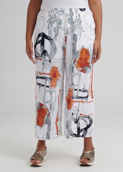 Plus Size Tribal Art Pant