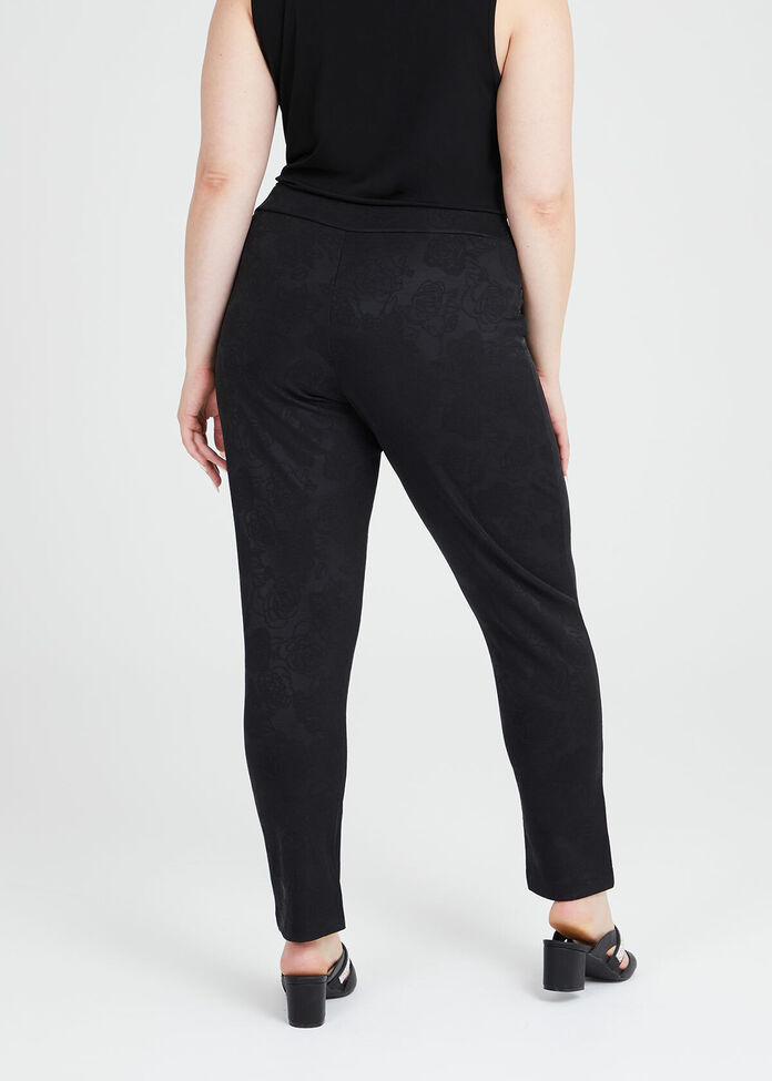 Bacarra Jacquard Evening Pant, , hi-res