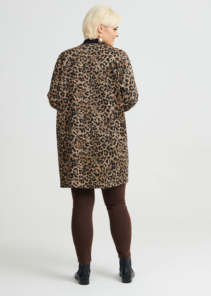 Leopard Cardi, , hi-res