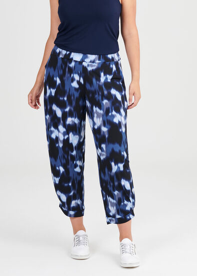 Plus Size Ikat Luna Crop Pant