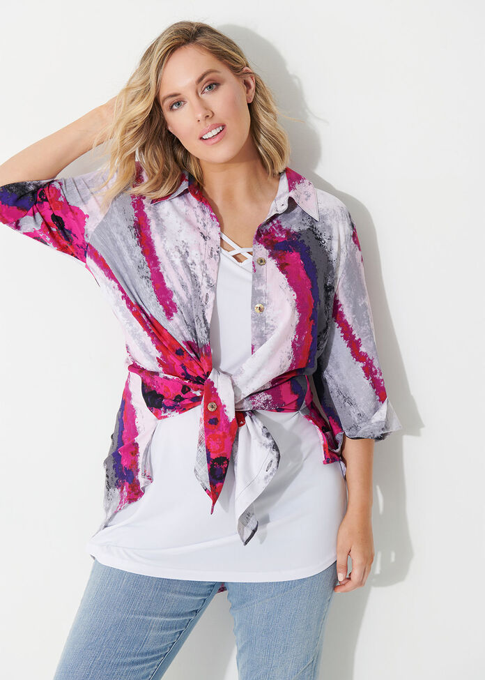 Calypso Viscose Shirt, , hi-res