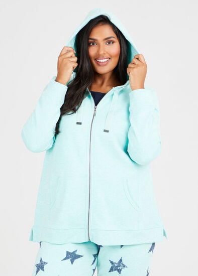 Plus Size Just Lounging Hoodie