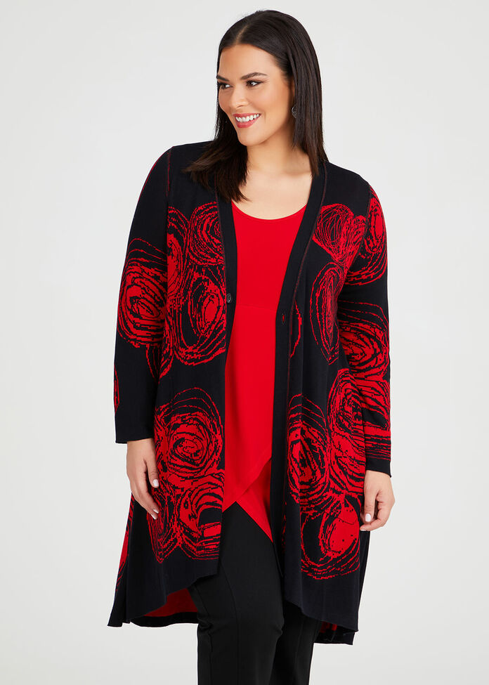 Tatum Cotton Cardigan, , hi-res