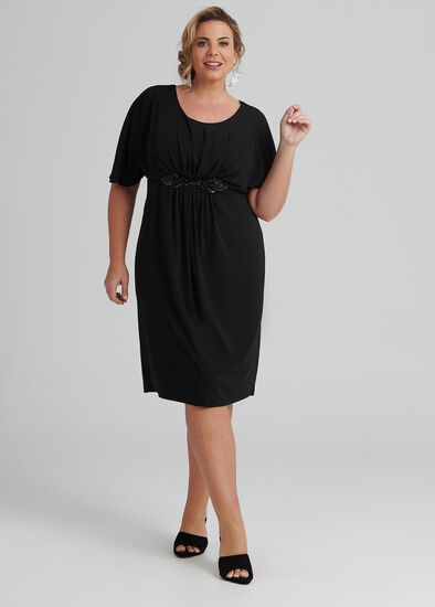 Plus Size Goddess Knit Cocktail Dress