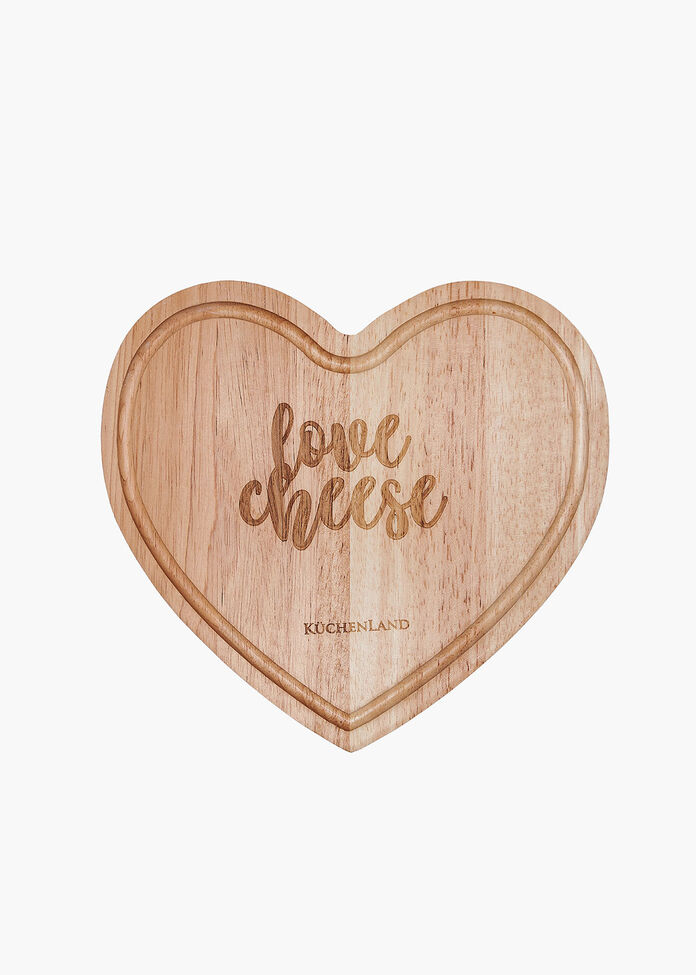 Heart Cheese Board Set, , hi-res