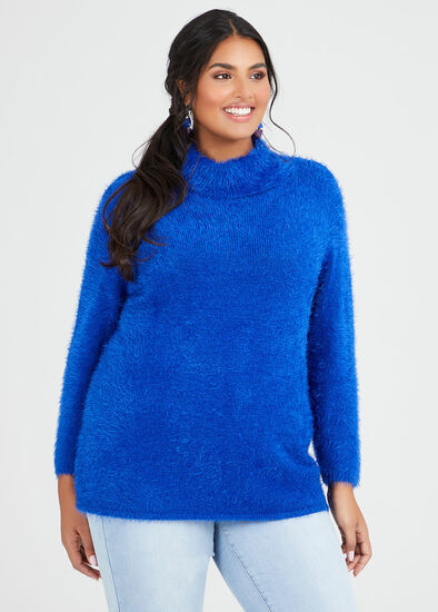 Plus Size Eyelash Cosy Knit Jumper