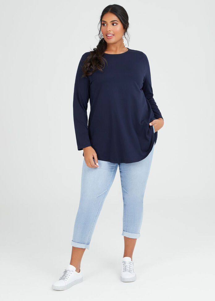 Organic Long Sleeve Top, , hi-res