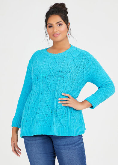 Plus Size Sunday Fluffy Jumper