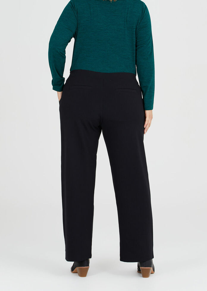 Ponte Sailor Wide Leg Pant, , hi-res