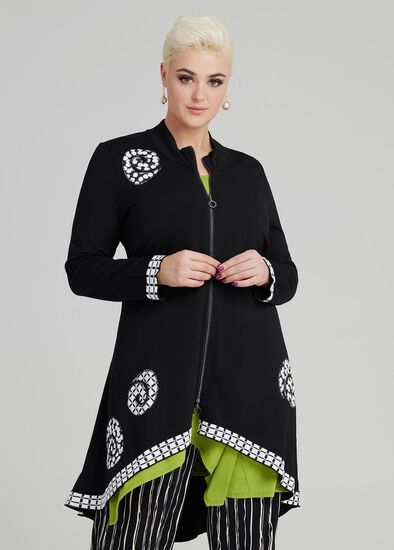 Plus Size Fairview Ponti Jacket