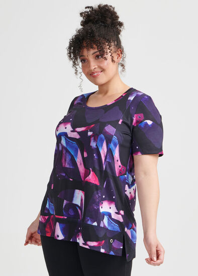 Plus Size Shine Bright Active Tee