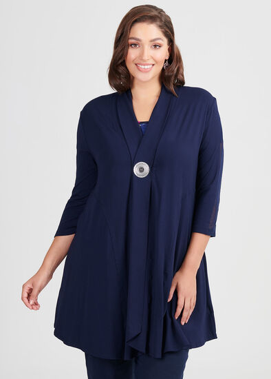 Plus Size Sasha Bamboo Cardigan