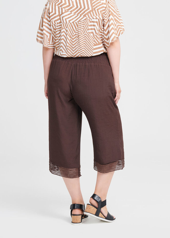 Escapade Lace Crop Pant, , hi-res