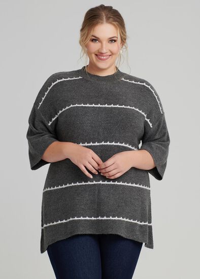 Plus Size Autumn Waves Jumper