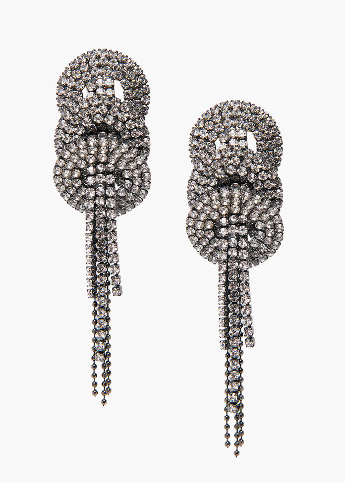 Bling Ring Earrings, , hi-res