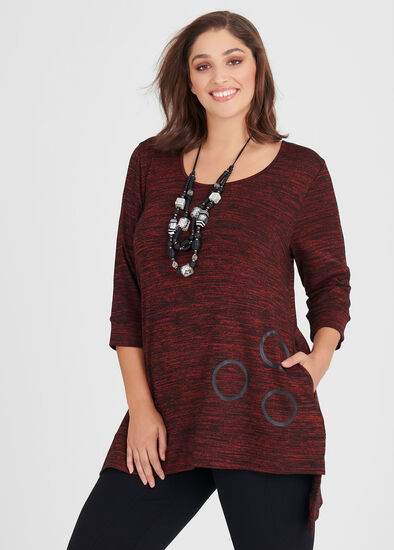 Plus Size Adoration Angled Tunic