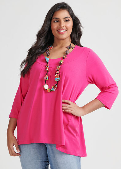 Plus Size Sophia Cotton Top