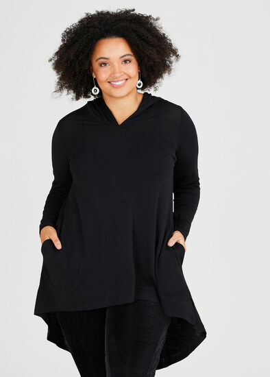 Plus Size Bamboo Merino Time Out Top