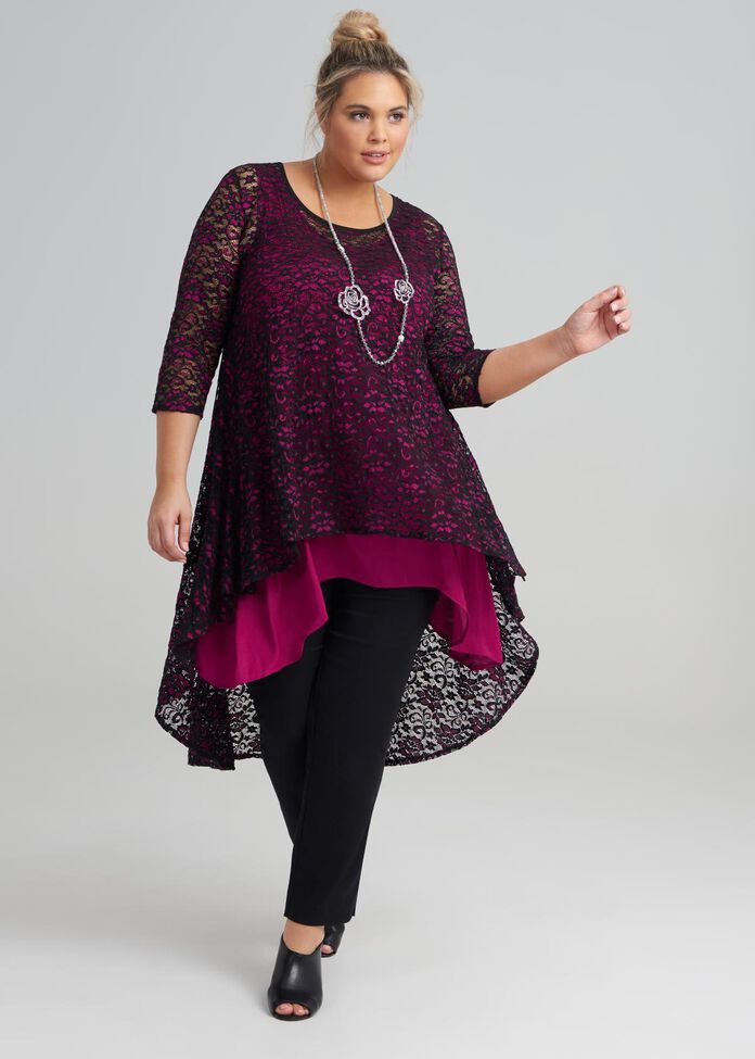 Midas Lace Tunic, , hi-res