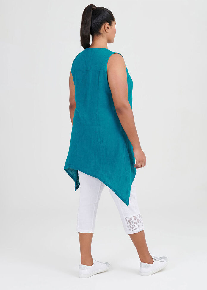 Linen Swansea Tunic, , hi-res