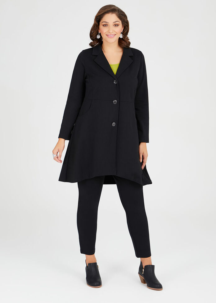 Bryn Bamboo Ponte Jacket, , hi-res