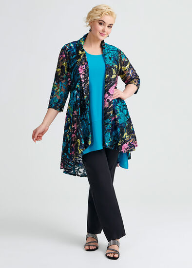 Plus Size Photo Finish Cardi