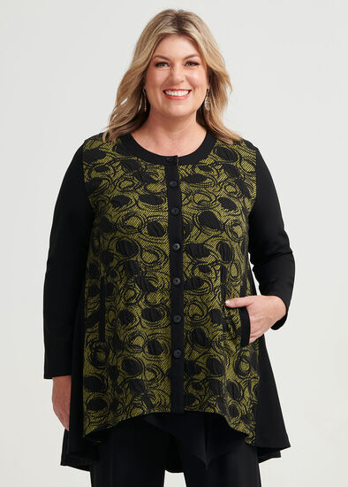 Plus Size Circuit Jacket