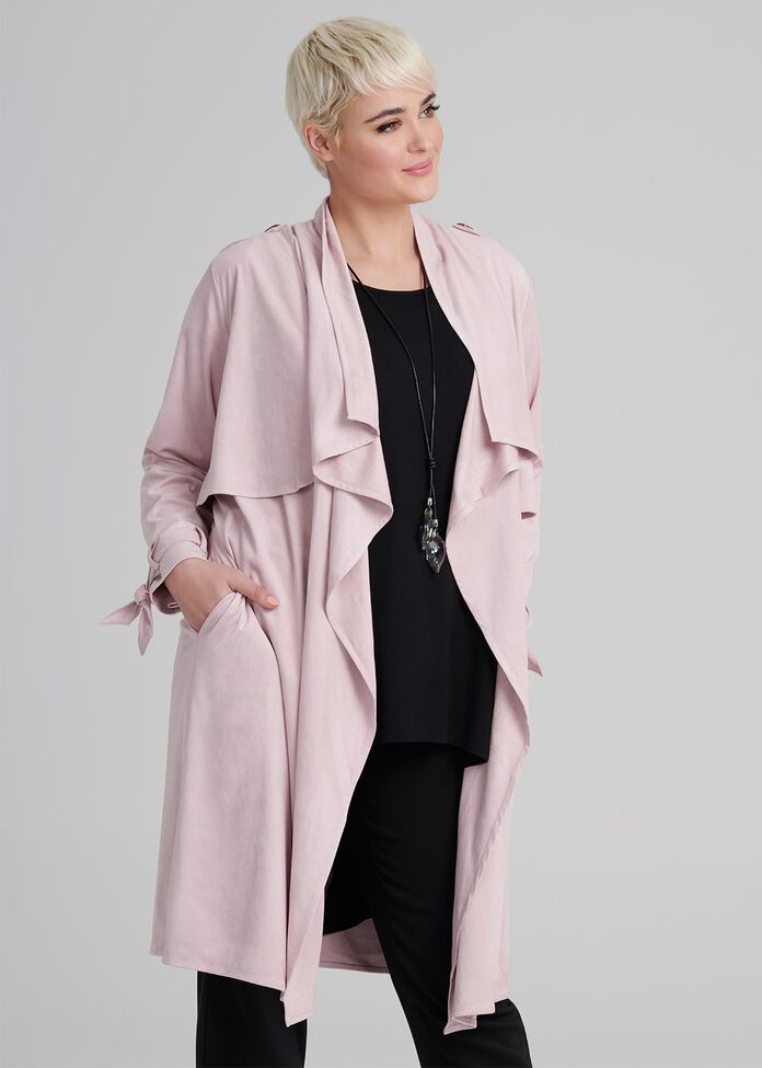 Rose All Day Suede Jacket, , hi-res