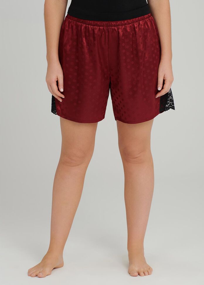 Lace Trim Pj Short, , hi-res