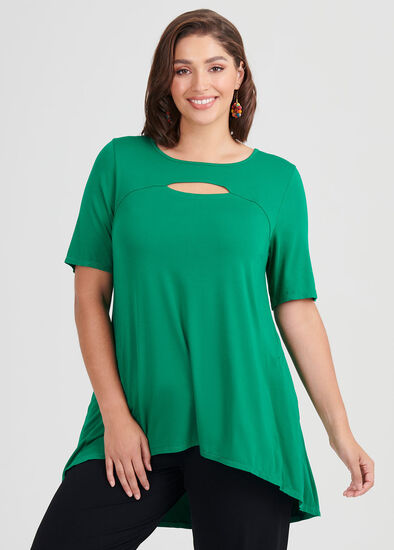 Plus Size Moda Bamboo Top