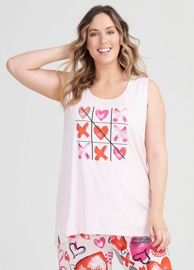 Plus Size Bamboo Love Pj Top