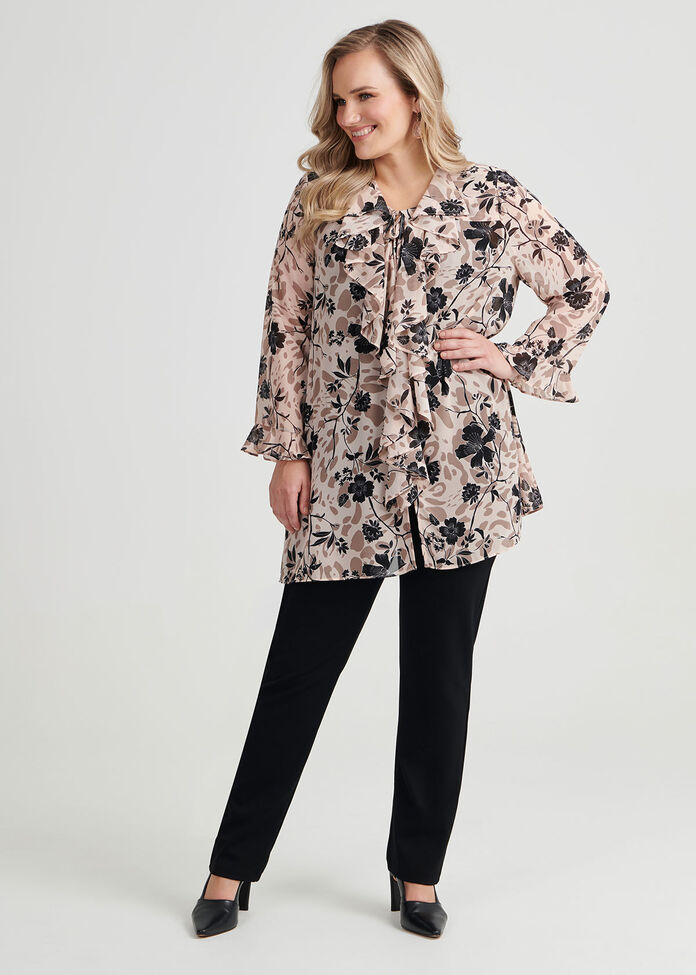 Danielle Printed Blouse, , hi-res