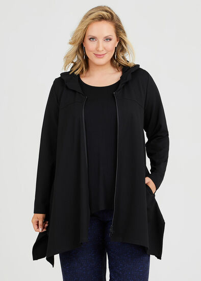 Plus Size Tessa Ponte Jacket