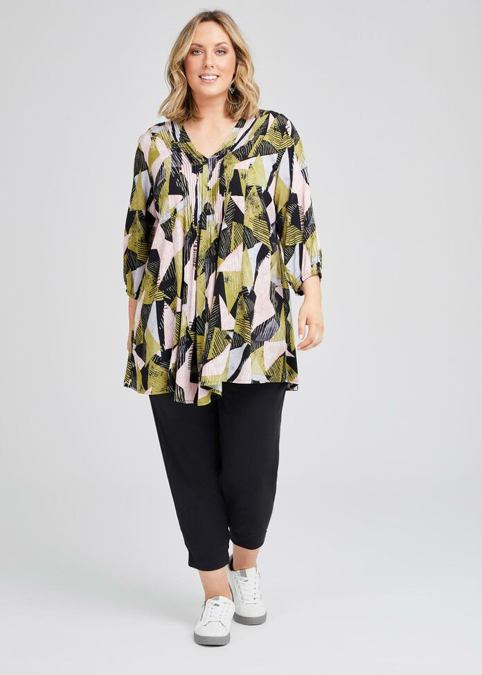 Natural Tuck Front Tunic, , hi-res