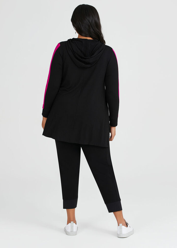 Viscose Starstruck Hoodie Top, , hi-res