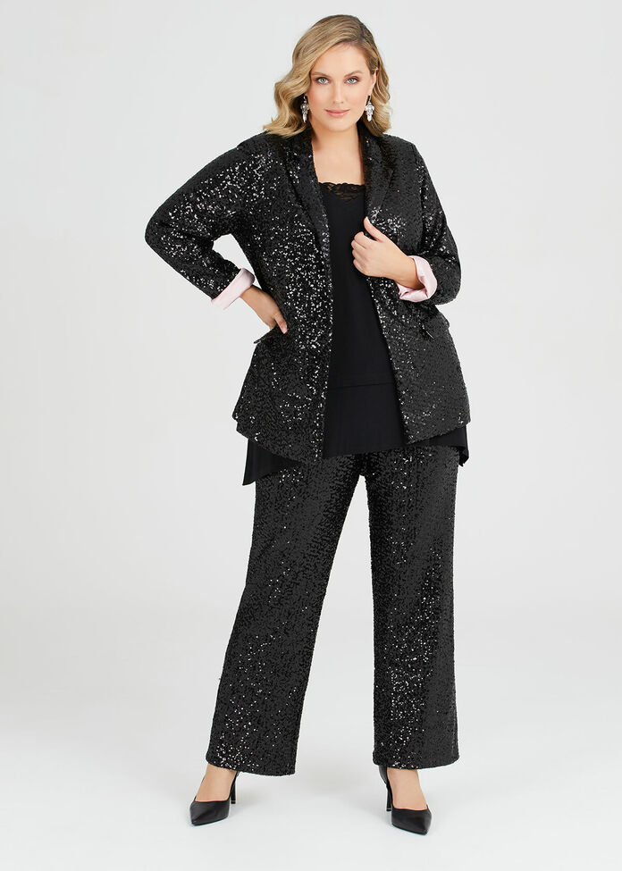 Sparkle Sequin Jacket, , hi-res