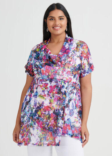 Plus Size Tropicana Tunic