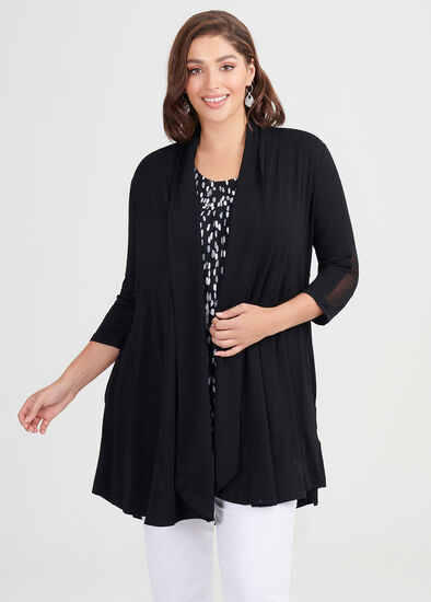 Plus Size Sasha Bamboo Cardigan