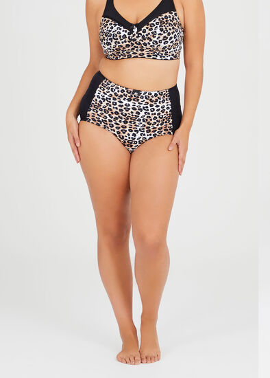 Plus Size Animal Panel Brief